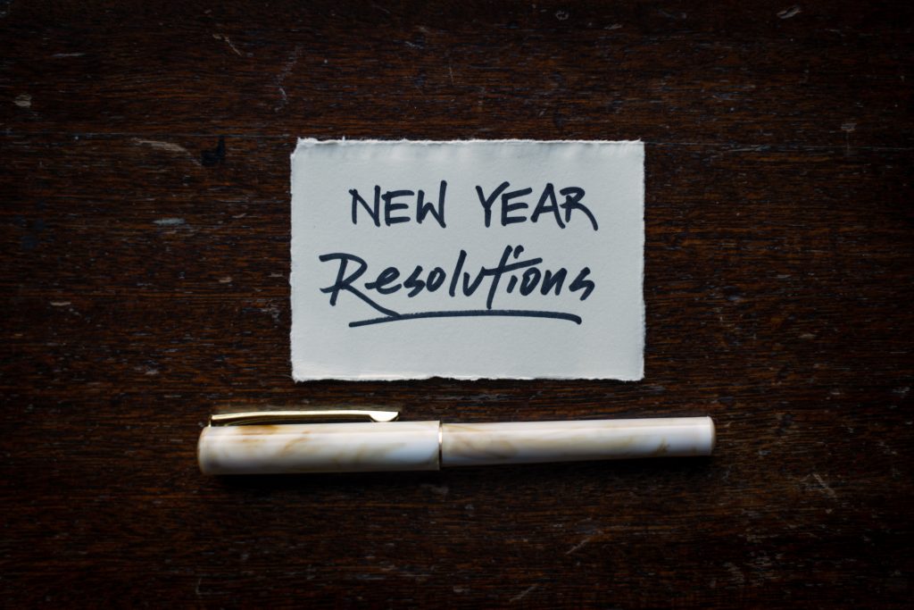 New Year's resolutions for writers - cover image